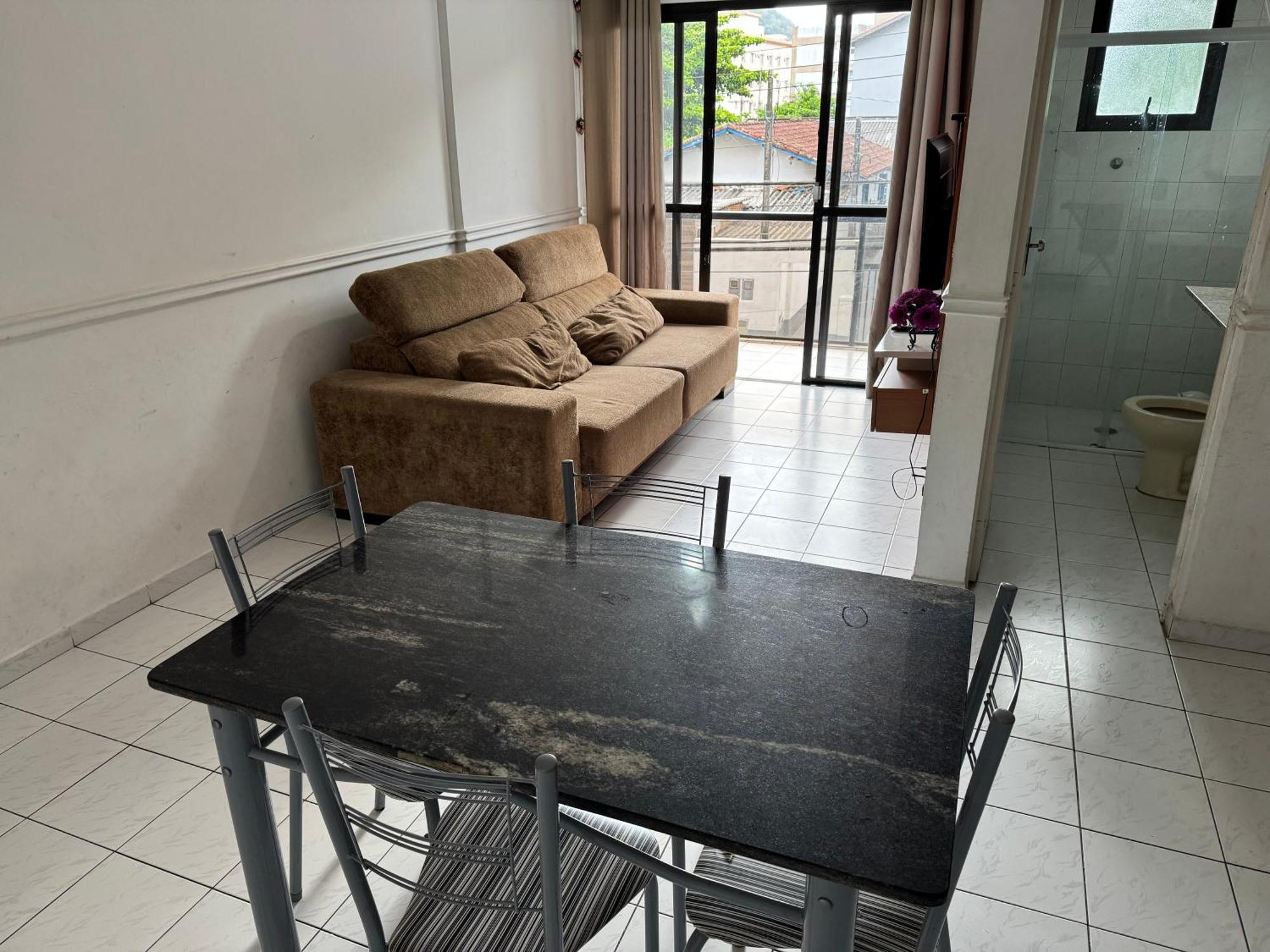 Confortavel Apartamento 1 Dorm Com Piscina E Lazer Guarujá Extérieur photo